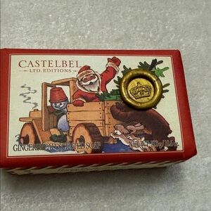 Gingerbread Scented Soap - Red and Gold